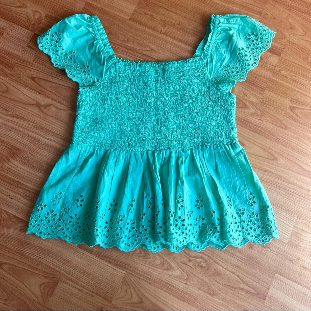 GAP Kids Green Elastic Top